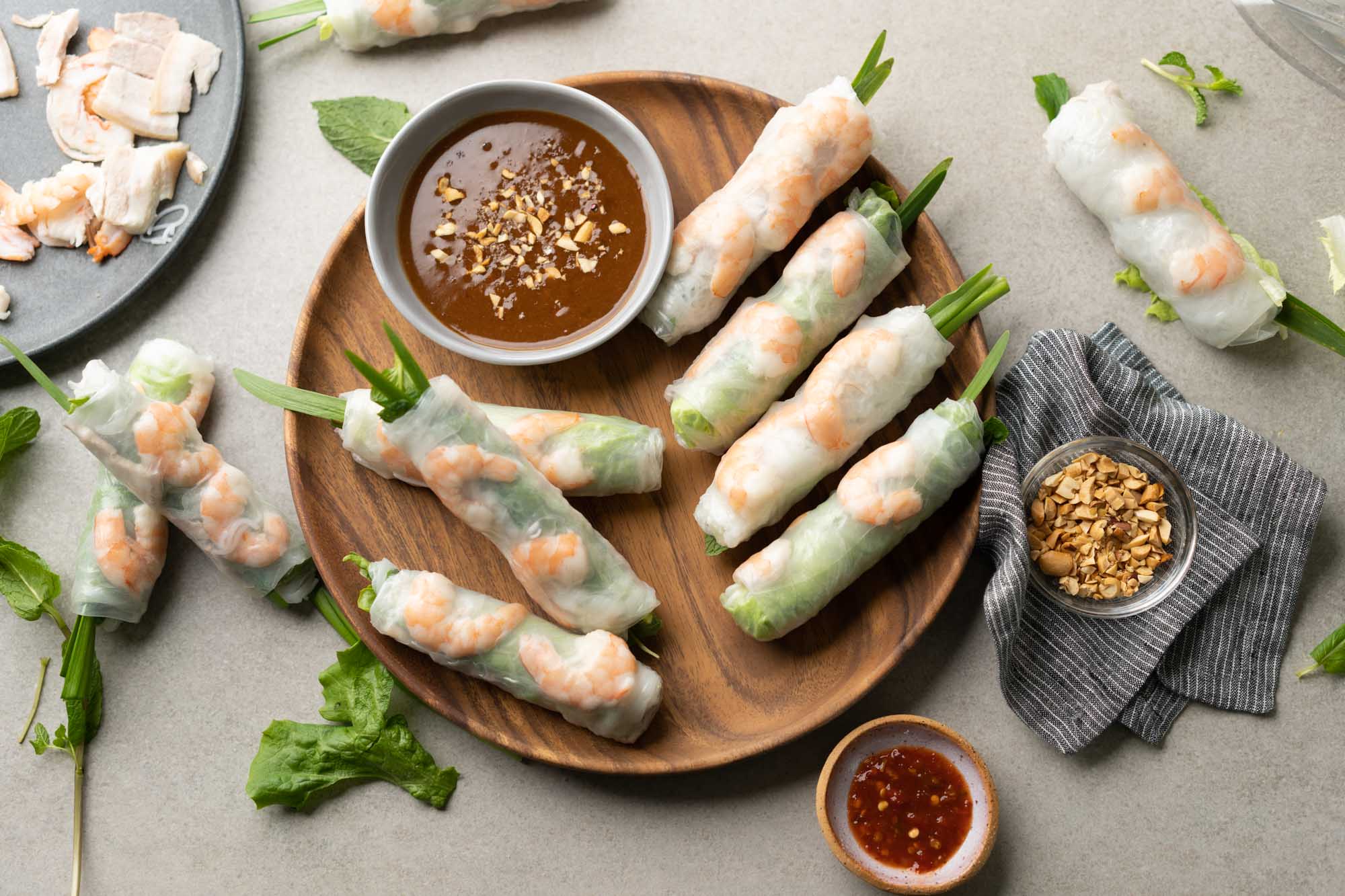 Vietnamese & Cambodian Summer Rolls: The Ultimate Sauce Guide